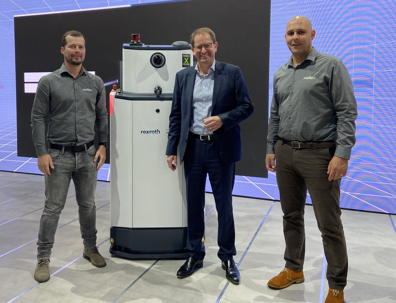 AGILOX and Bosch Rexroth enter into partnership for autonomous mobile robots 